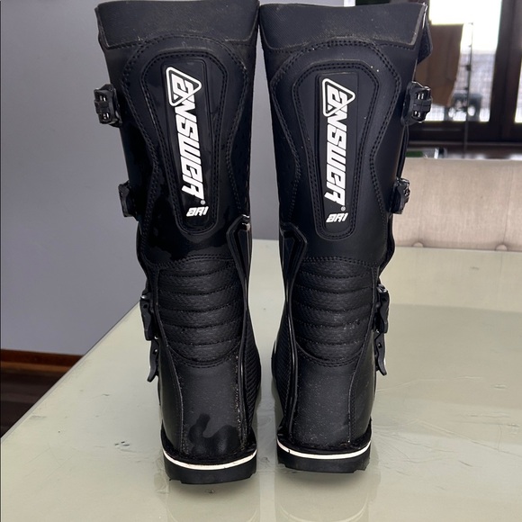 Men's Black Motocross/Dirt bike Boots - Picture 3 of 4